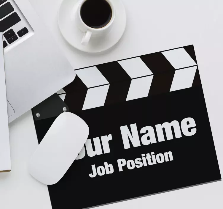 Personlig klapperbordmusematte - Tenstickers