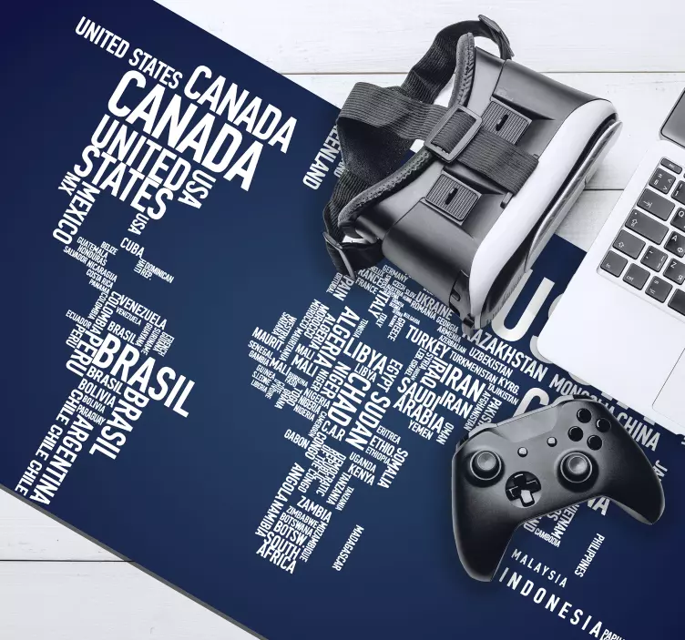 Verdenskart land verdenskart musematte - Tenstickers