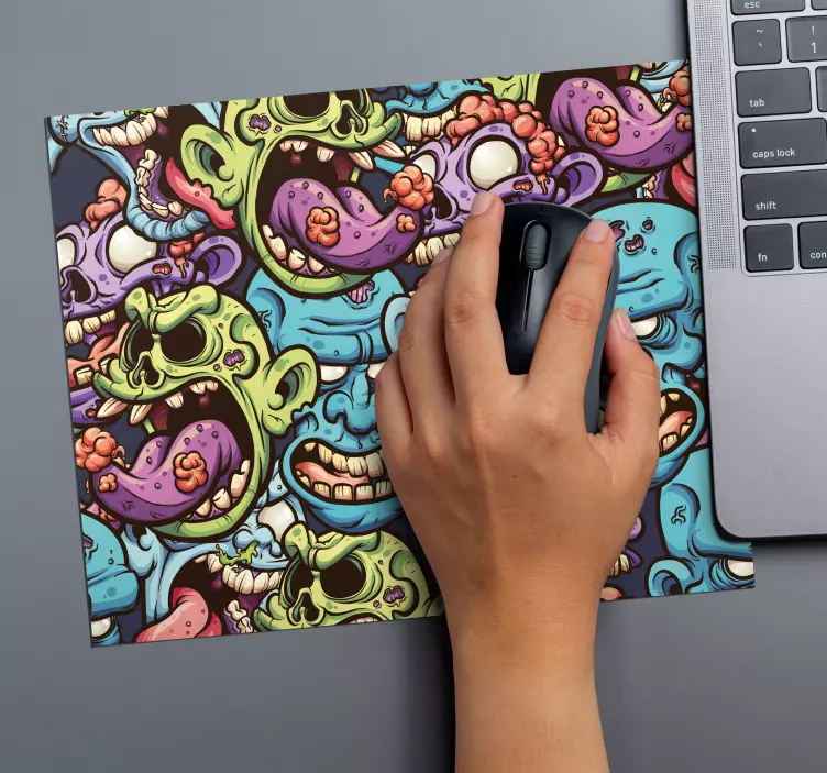 Original zombier gaming musematte - Tenstickers