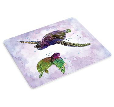 Musematte original fargerike havskilpadder - Tenstickers