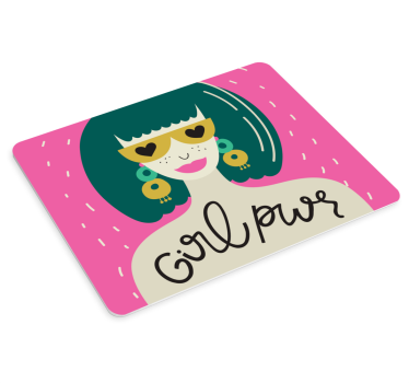 Feministisk original vinyl musematte - Tenstickers