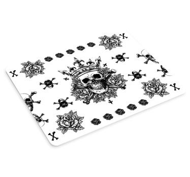 Musematte original intrikate hodeskalle roser - Tenstickers