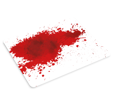 Musematte original dynamisk rød sprut - Tenstickers