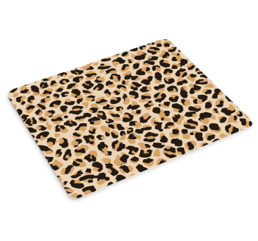 Leopard animal print original musematte - Tenstickers