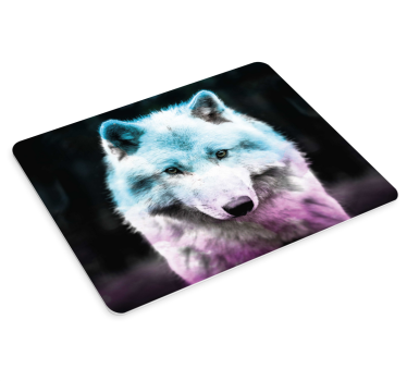 Majestetisk ulv original musematte - Tenstickers
