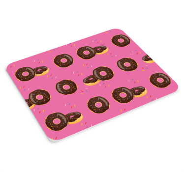 Donuts bakgrunn original musematte - Tenstickers