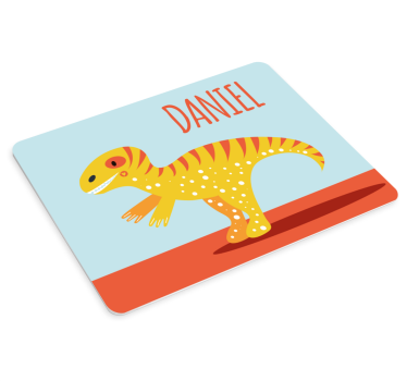 Musematte original fargerik dinosaurfigur - Tenstickers