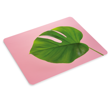 Musematte original monstera blad aksent - Tenstickers