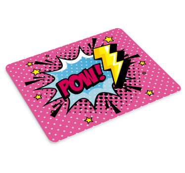 Musematte original fargerik tegneserieuttrykk - Tenstickers