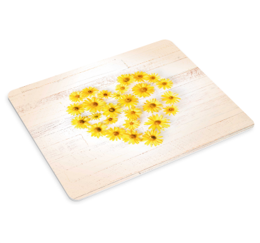 Musematte original blomsterhjerteoppsett - Tenstickers