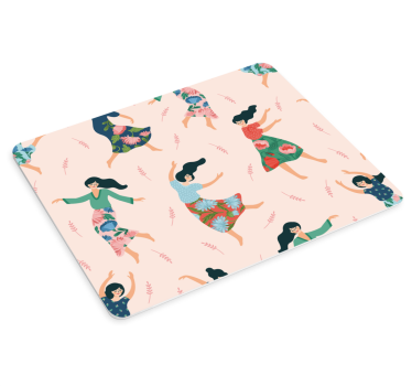 Musematte original med dansende kvinner - Tenstickers