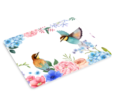 To fargerike fugler originale musematte - Tenstickers