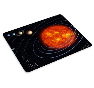 Representasjon av universet originale musematte - Tenstickers