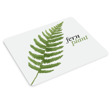 Musematte original bregneplante illustrasjon - Tenstickers
