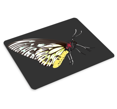 Musematte original stilisert sommerfuglillustrasjon - Tenstickers