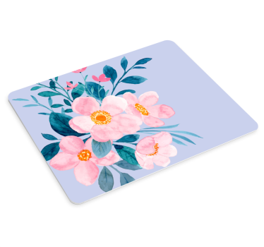 Musematte original blomster akvarelloppsett - Tenstickers