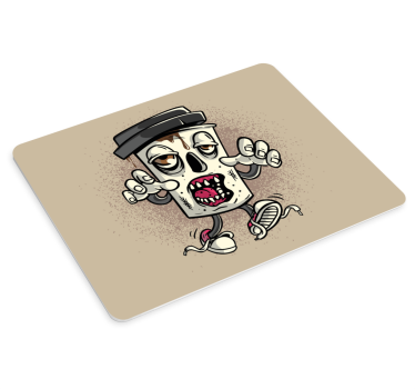 Musematte original tegneserie hodeskalle karakter - Tenstickers