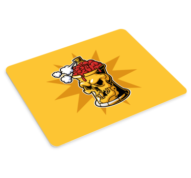 Graffiti hodeskalle sprayboks originale musematte - Tenstickers