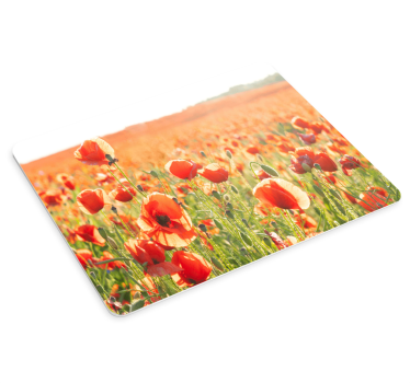 Musematte original levende valmuefelt - Tenstickers