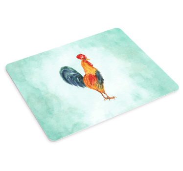 Realistisk farget tegning av hane originale musematte - Tenstickers