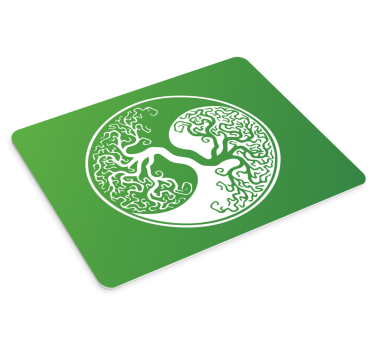 Musematte original med intrikat tre-design - Tenstickers
