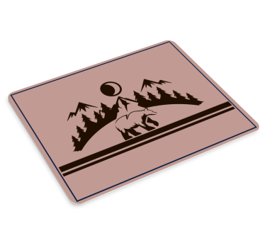 Fjellandskap musematte original - Tenstickers