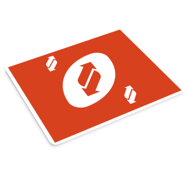 Bold sirkulært symbol musematte original - Tenstickers