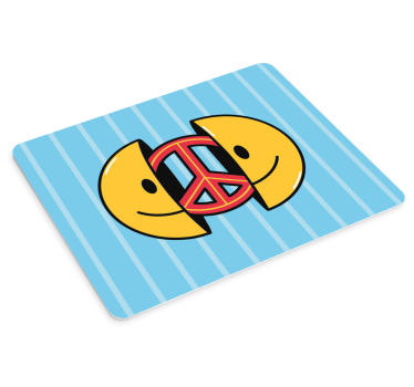 Musematte original lykkelig fredsymbol - Tenstickers