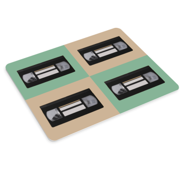 Musematte original retro videokassetter - Tenstickers