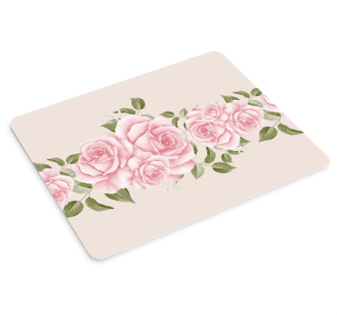 Musematte original elegant rosearrangement - Tenstickers