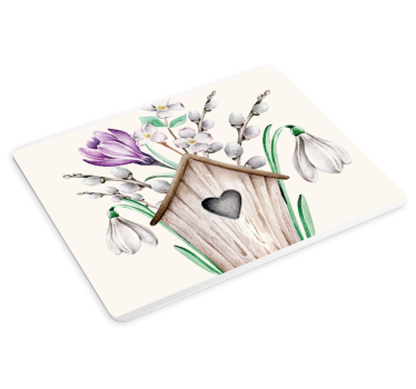 Musematte original fargerik fuglehus bukett - Tenstickers