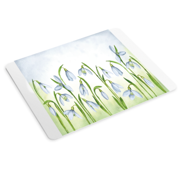 Musematte original elegant snøklokkearrangement - Tenstickers