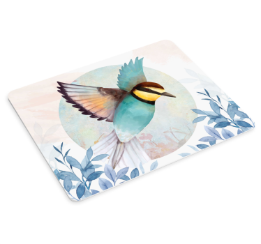 Musematte original fargerik fugleflukt - Tenstickers