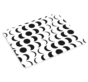 Minimalt månemønster originale musematte - Tenstickers