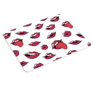 Musematte original lekne leppemønstre - Tenstickers