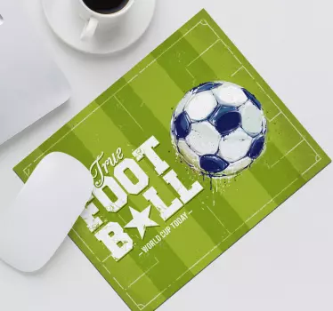 Fotball original vinyl musematte - Tenstickers