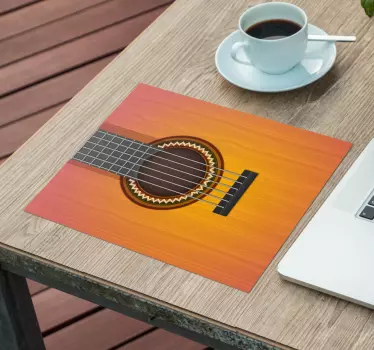 Gitar original vinyl musematte - Tenstickers