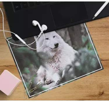 Musematte original arktisk ulv ro - Tenstickers