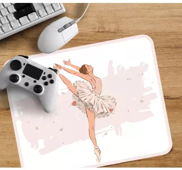 Musematte original ballerina danseposisjon - Tenstickers