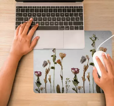 Musematte original blomsterstilke arrangement - Tenstickers