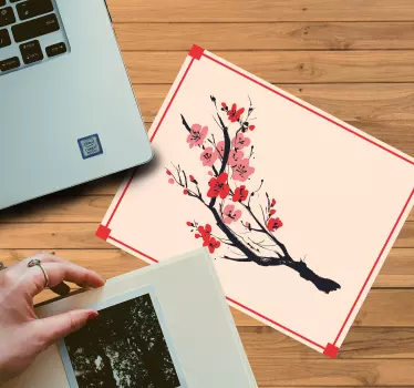 Musematte original blomstrende kirsebærgren - Tenstickers