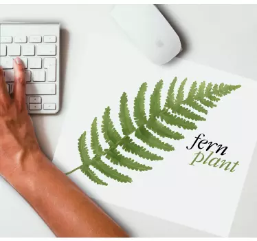 Musematte original bregneplante illustrasjon - Tenstickers