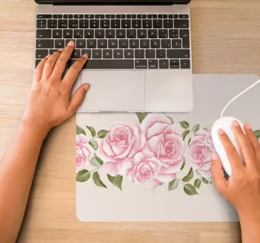 Musematte original elegant rosearrangement - Tenstickers