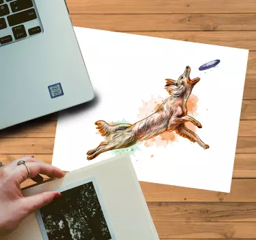 Musematte original fangende hunder - Tenstickers