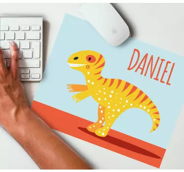 Musematte original fargerik dinosaurfigur - Tenstickers
