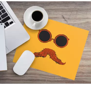 Musematte original funky solbriller bart - Tenstickers