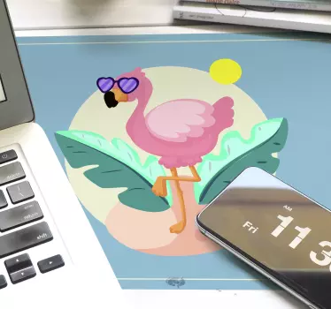 Musematte original kule flamingo solskinn - Tenstickers