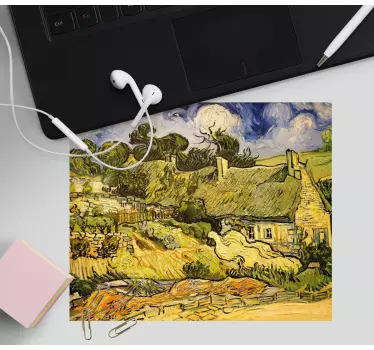 Musematte original landsbyhus scene - Tenstickers