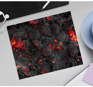 Musematte original lava stein tekstur - Tenstickers