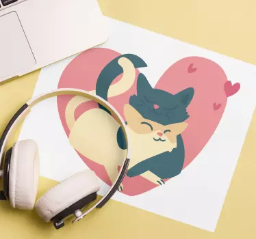 Musematte original leken katt omfavnelse - Tenstickers
